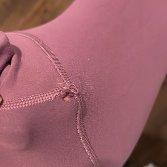 Lululemon Wunder Train High-Rise Crop 23" (Vintage Plum) - Picture 9 of 9